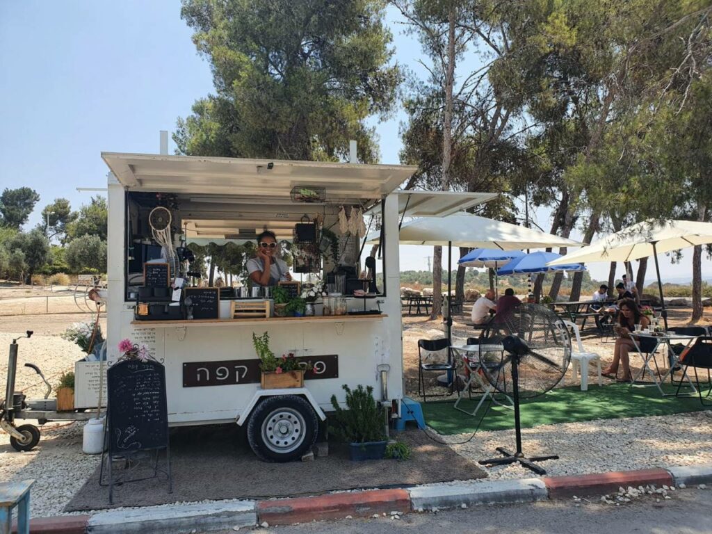 פקל קפה עגלת קפה משמר דוד ראשי