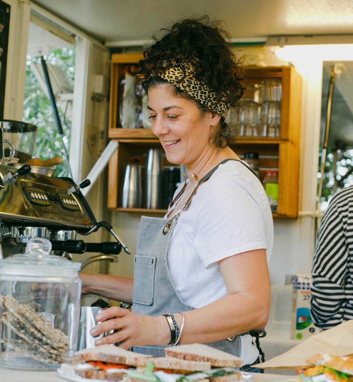 עגלת קפה יענקלה קיבוץ הזורע